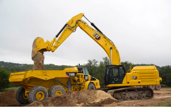 挖機和重卡車上數據采集和識別