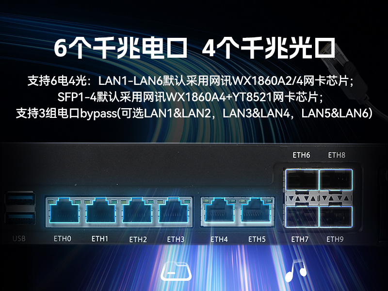 國(guó)產(chǎn)化多網(wǎng)口工控機(jī),龍芯LS3A5000安全主機(jī),DT-61013-P3A5K